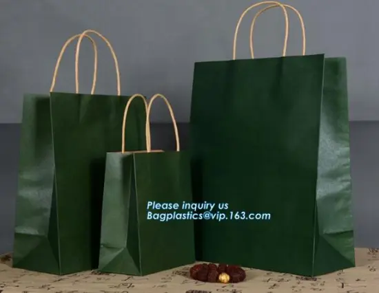 packaging custom logo print eco friendly paper kraft gift bag, Christmas small paper gift bag with custom logo printing