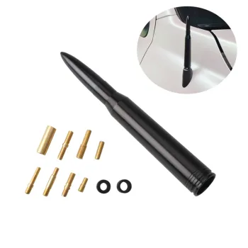 Personalized Bullet Head Antenna for Chevy Silverado, GMC, Toyota Tundra, Tacoma