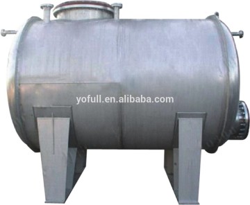Horizontal Stainless Steel Storage Tank