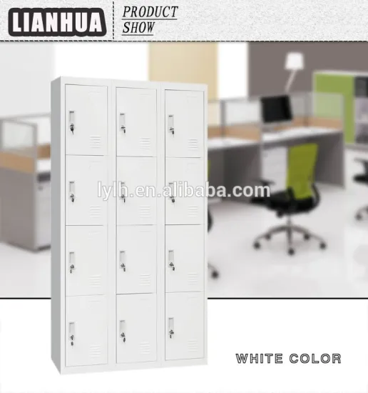 Colorful Vertical 12 Door Digital Locker / Steel Parcel Locker with best quality