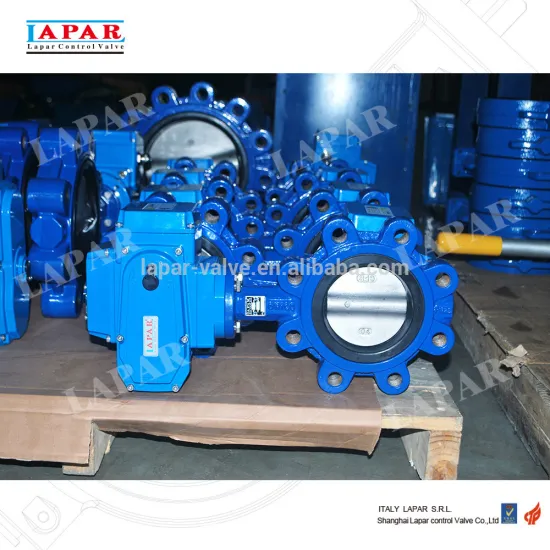 LAPAR Electric Wafer Butterfly Valve, Lug Butterfly Valve