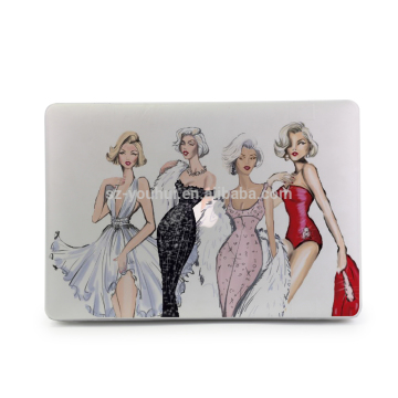 Wholesale Ultra Slim OEM Custom Image Case Cartoon Hard Cover for Macbook 11" 12" 13" 15"