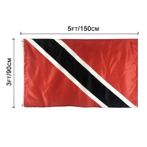 national banner all country Trinidad and Tobago flag