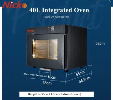 40 Liters Machine Commercial Convection Electric Bakery Pizza Microwave Oven for Kitchen