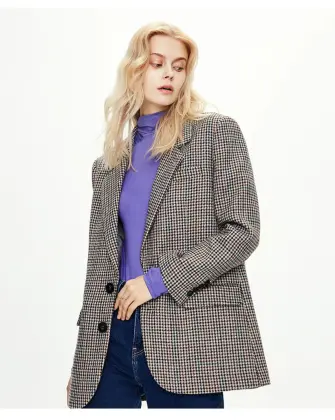 Ladies Twill Suit Jacket Customization