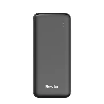 10000mAh Power Bank with Built-In Cable - 20W Fast Charging Portable Power Bank