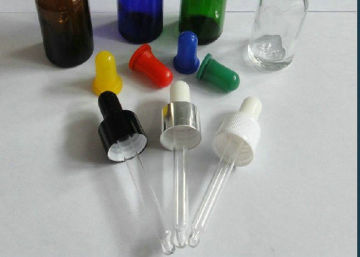 Professional Glass Eye Dropper / Bottle Dropper For Chemical And Cosmetic Am-ged