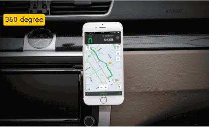 suction mobile phone holder for car, 360 degree mobile bracket with suction