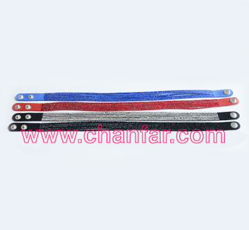 cheapest colorful velvet bracelet