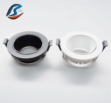 Modern LED Recessed Downlight - Black/White for Home & Commercial Use