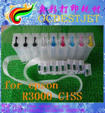 Alibaba Golden supplier!!!!!!!Continuous Ink Supply System for Epson R3000 CISS