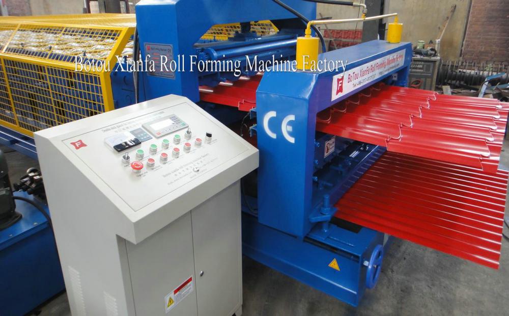 European Style Double Deck Roof Roll Forming Machine