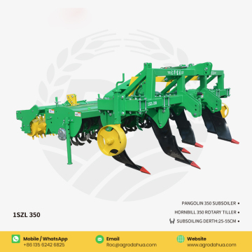 6 Large Shanks Subsoiler & Rotavator Combined Machine