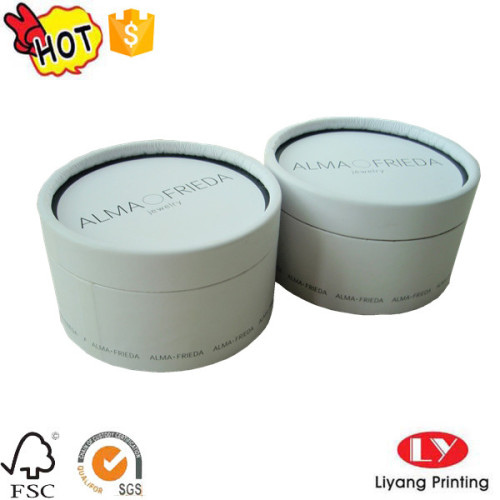 Jewelry packaging round gift box with insert
