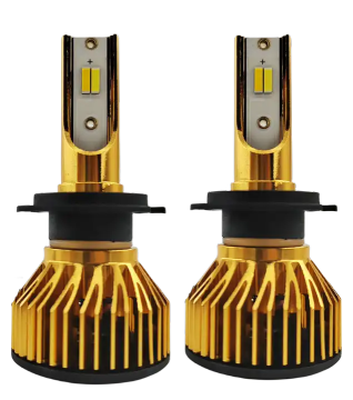 Liangjian V6 F2 Dual Color 4300K/6000K CSP Chips LED -Scheinwerferlampen für Auto - 12V H4/H11/9005/9006