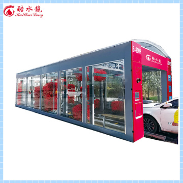 Automatic tunnel car washing machine advantages