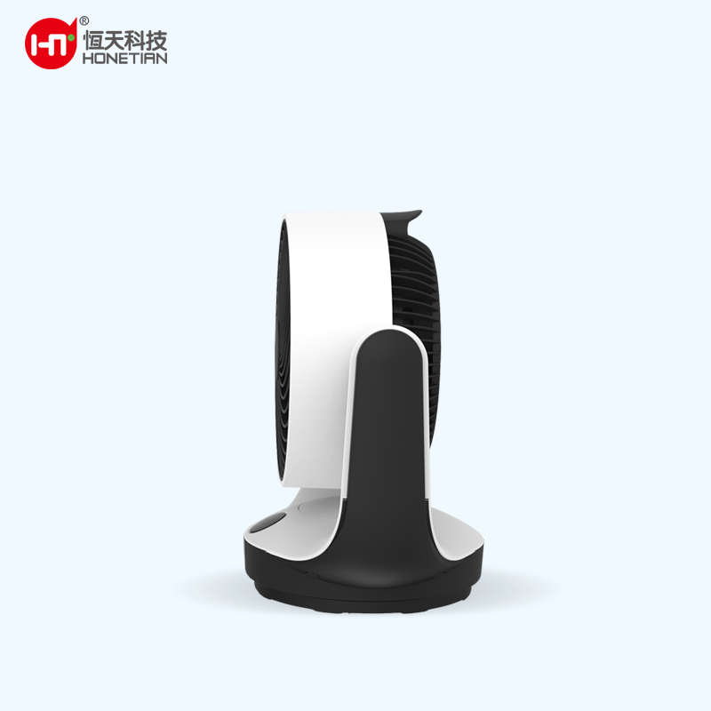 HONETIAN LED display 8 speeds 4 modes 9 timer remote control 8 inches DC circulator table custom colors indoor plastics fan