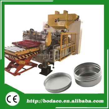 High Speed Portal Press Shoe Polish Can Making Machine Equipment Production Line