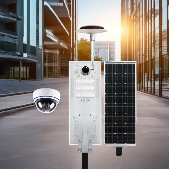 High-Quality IP65 Waterproof SM5050 Solar Street Light with Camera and WiFi