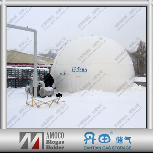 Membrane Biogas Sphere for Biogas Project