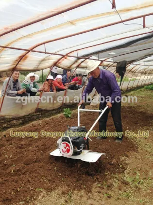 6.5HP luxury gasoline made-in-china tiller cultivators hoe tractor land level