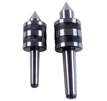 Dezhou Precision Heavy Medium Duty Lathe with MT4 D414 Tailstock and Live Center for Woodworking