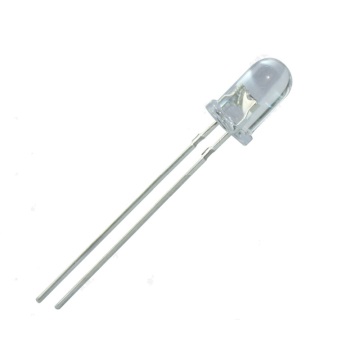 Ống kính trong suốt nước T-1 3/4 5mm Đèn LED UVA nhúng 365NM 375NM 380NM 390NM 400NM GAN