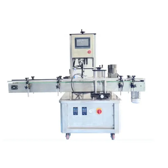 Automatic 4 Wheels Plastic Bottle Filling and Capping Machine