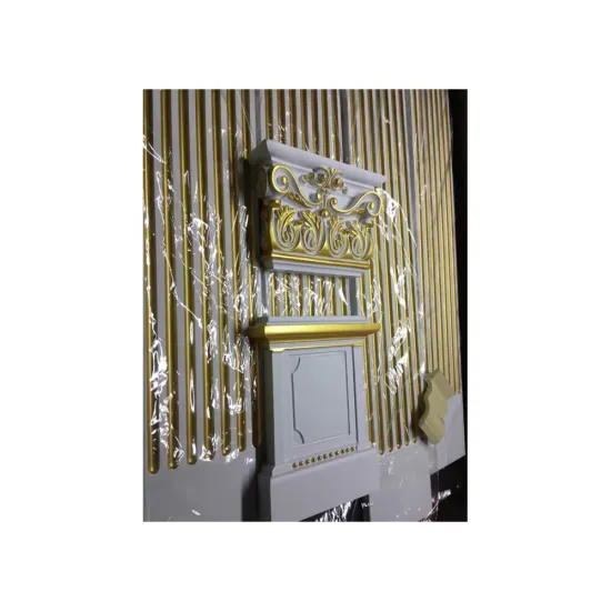 Golden Color PU Foam Pillar for Home Decor