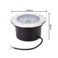 18W LED LUCE INGROUND