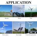 2500W DC 12V/24V 6 Blades Wind Turbine Generator Power Battery Charge with Controller Free Energy For Street Lamps Home