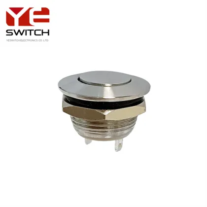 YESWITCH 12mm Automotive Metal Push Button Switch