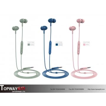 Wired In-ear Earphone with Volume Control & Mic for Mobile Phone