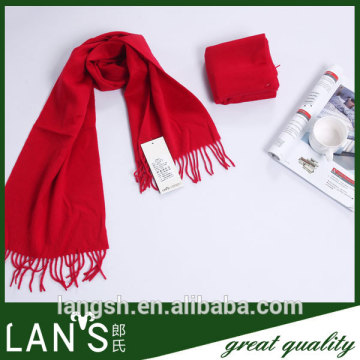 factory supply 100% merino wool scarf