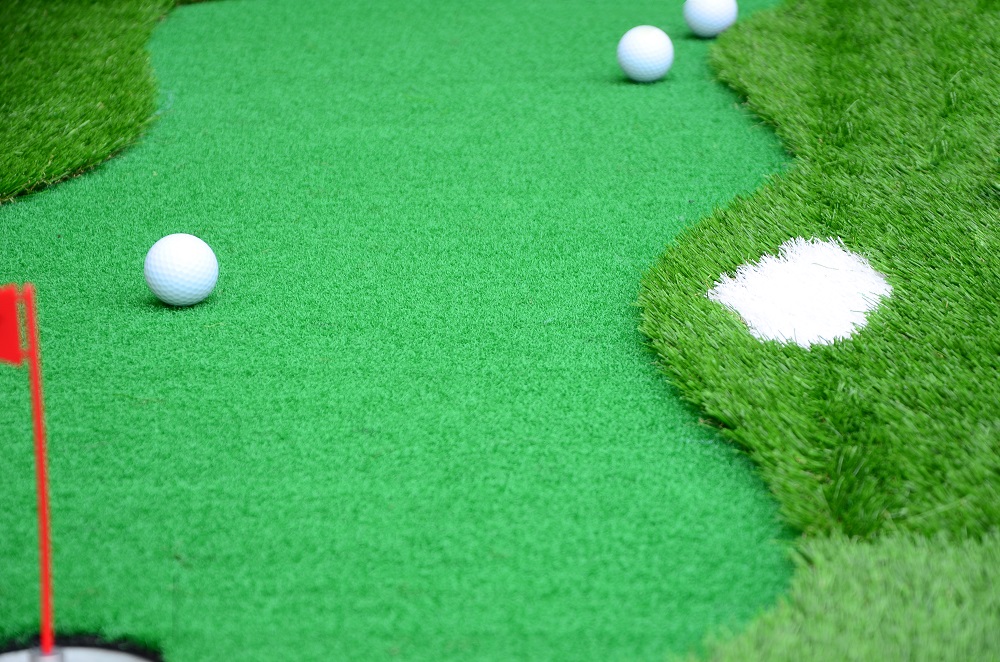 Golf Putting Green Detail