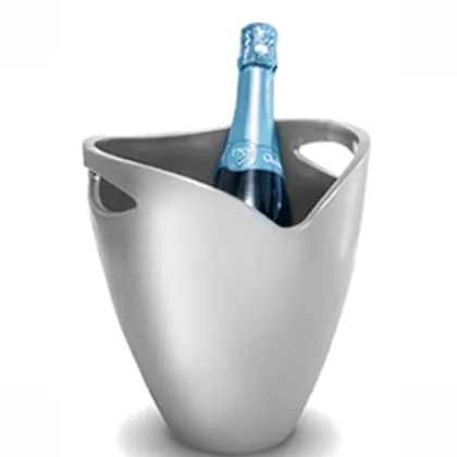 clear large ciroc led ice bucket