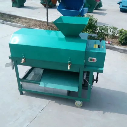 Fresh Green Walnut Pecan Peeling and Washing Machine
