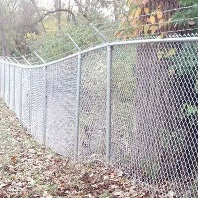 Galvanized Construction 6' x 12' Chain Link Fence Panels