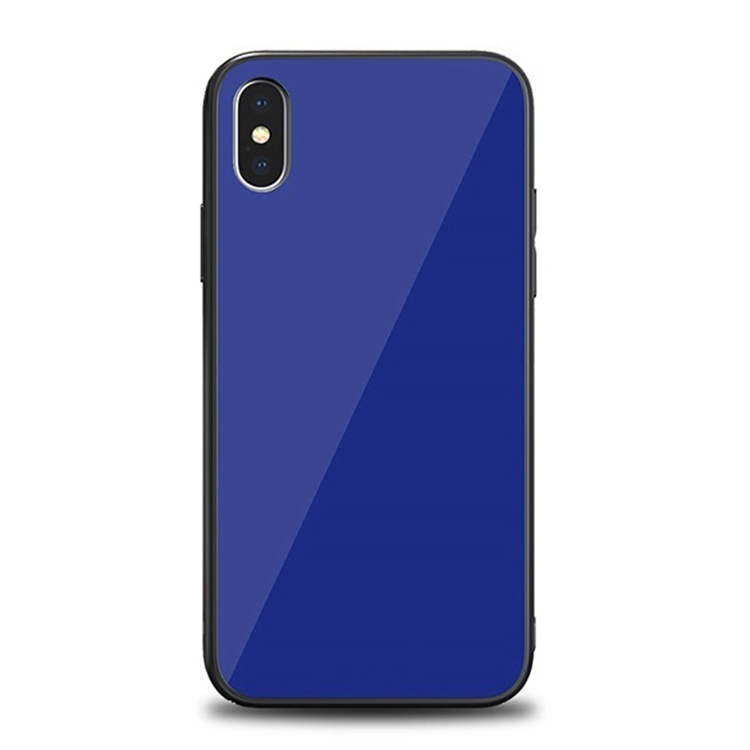 Tempered Glass Back Iphone X Case