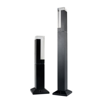 Modern Commercial Residential Lighting: 2700K LED Bollard for European Hotel Villa Gardens