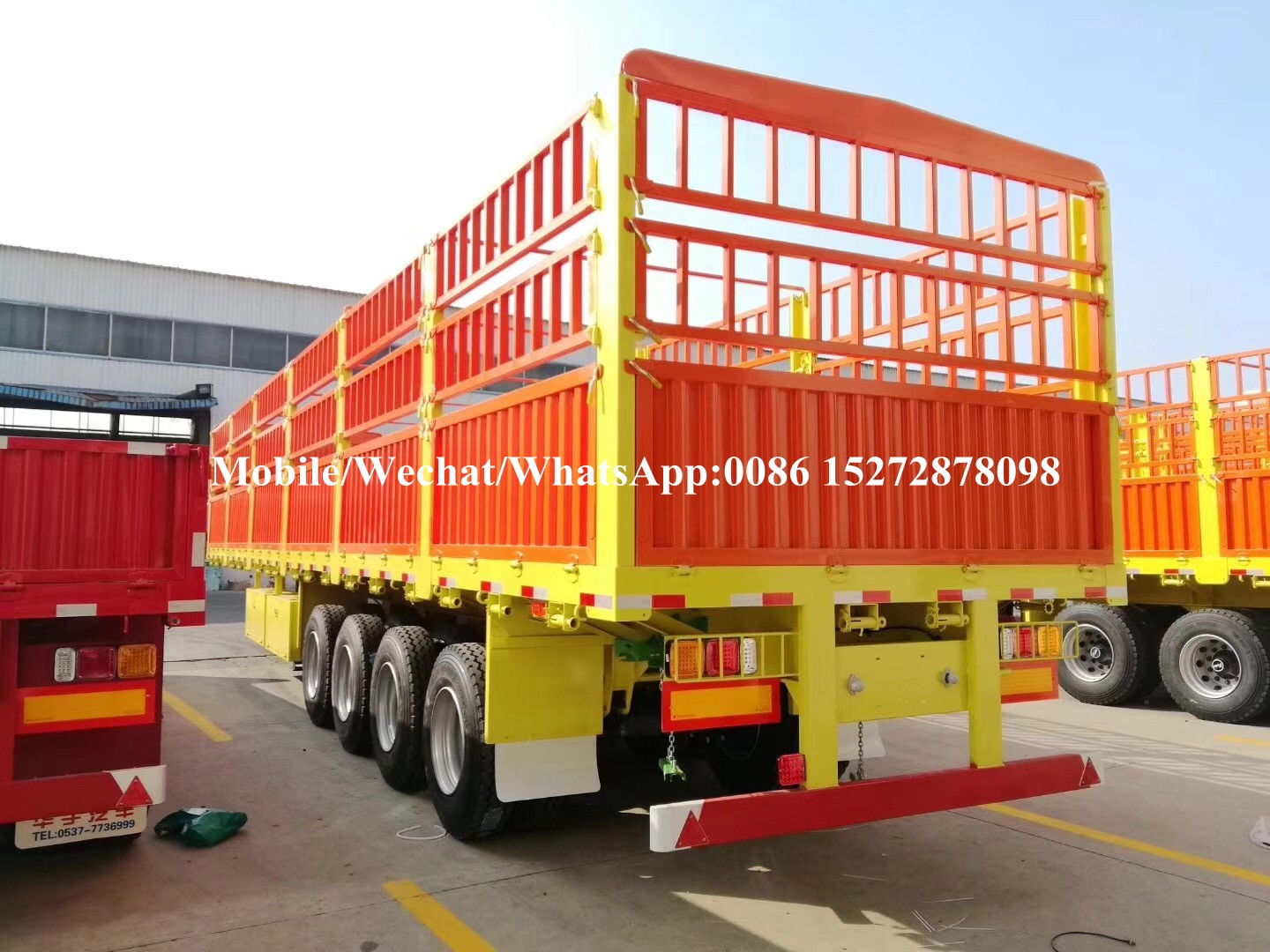 4 axles cargo trailer (4)