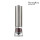 Electric Salt And Pepper Mill Glass Bottom