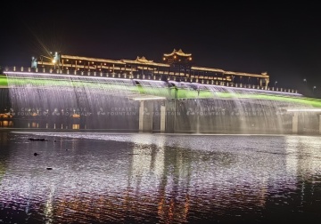 Bridge Music Dancing Fountain