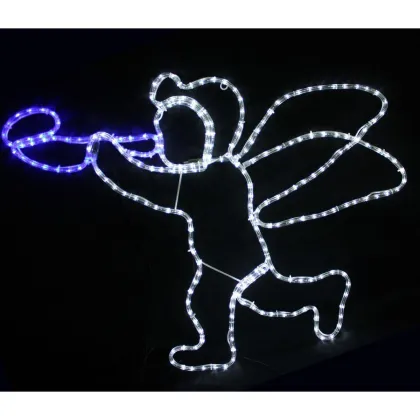 Outdoor Lighted Christmas Angel Decorations