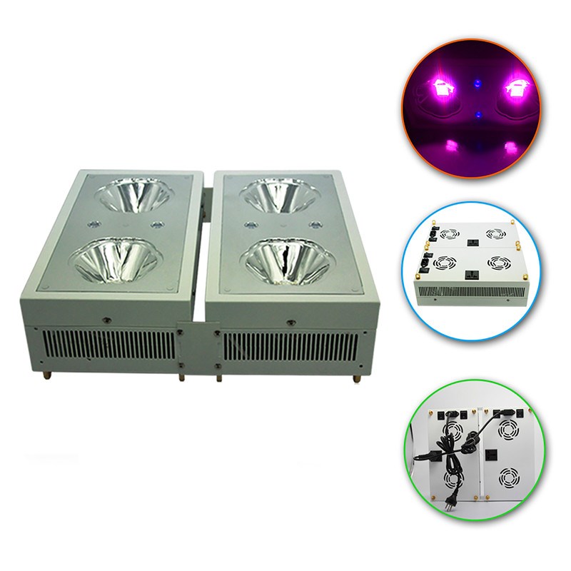 Quiet fanless led grow light 500W