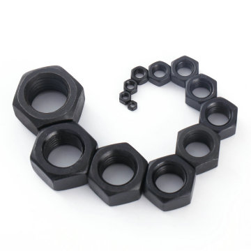 Direct Deals: Level 12 Carbon Steel M45 High Strength Black Hexagonal Nuts - Chinese Bolts and Nuts Marketplace