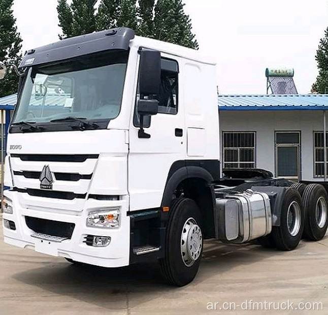 HOWO 6x4 371 أو 375hp شاحنة جرار مستعملة