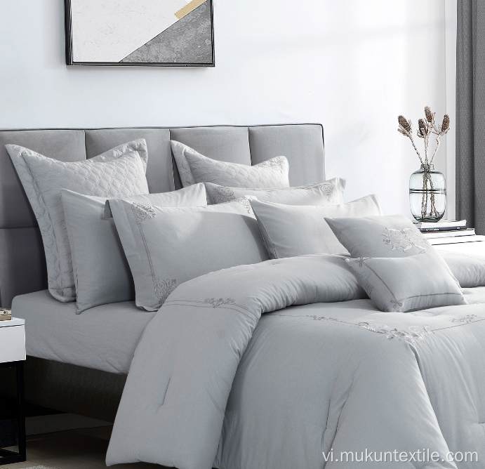 Bộ đồ giường cao cấp thêu ren homeuse comforter