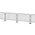 1.1*2.5m Μεταλλικό πλήθος ασφαλείας Barricade Barrier Road Fence