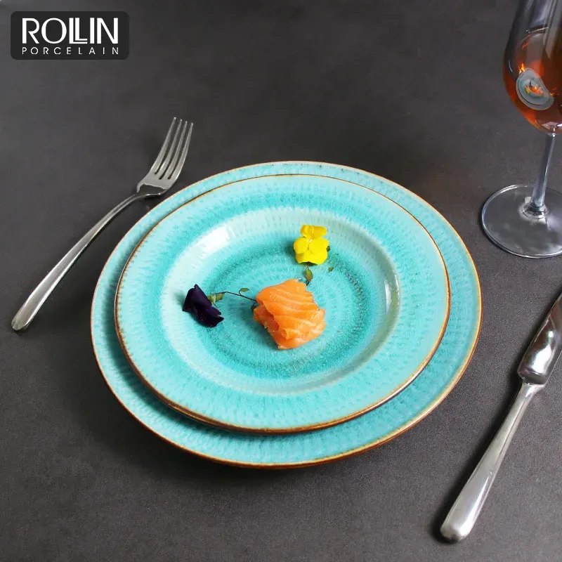 Guangzhou New Product Porcelain Tableware Ceramic Dinner Set